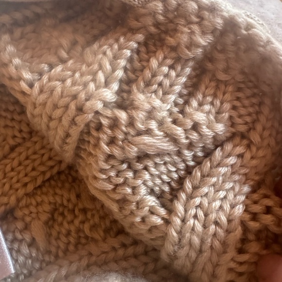 VTG Soft Surroundings Women’s XS Cable knit Velour Sweater Classic Cozy Winter - Picture 9 of 9